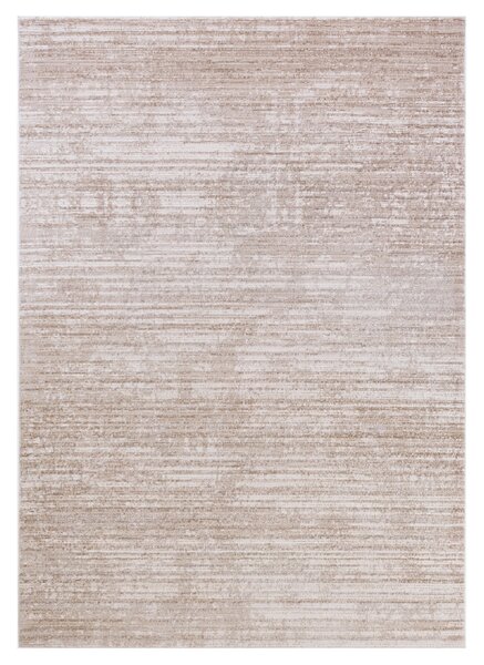 Makro Abra Moderní kusový koberec COMO PS01A Proužky béžový Rozměr: 120x170 cm