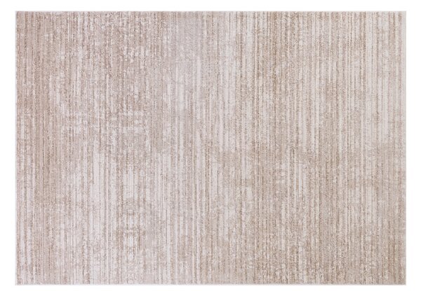 Makro Abra Moderní kusový koberec COMO PS01A Proužky béžový Rozměr: 120x170 cm