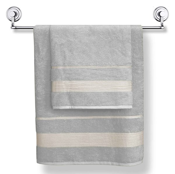 Bambusový ručník Moreno světlešedý šedá 50x90 cm