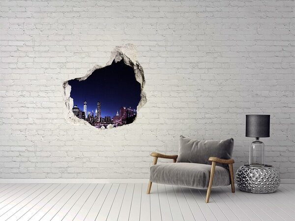 Fototapeta díra na zeď 3D Brooklynský most nd-p-66983366