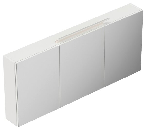 ZRCADLOVÁ SKŘÍŇKA, vysoce lesklá bílá, 140/62/17 cm MID.YOU - Koupelnové série, Online Only