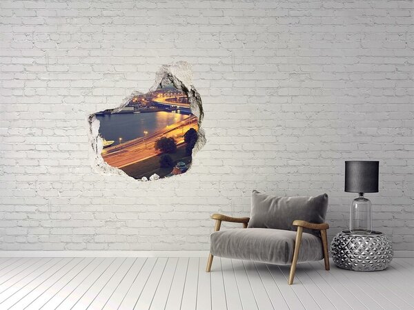 Fototapeta díra na zeď 3D Štětín Polsko nd-p-67200448