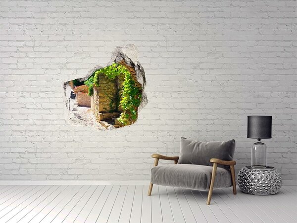 Fototapeta díra na zeď 3D Romantická ulička nd-p-67904819