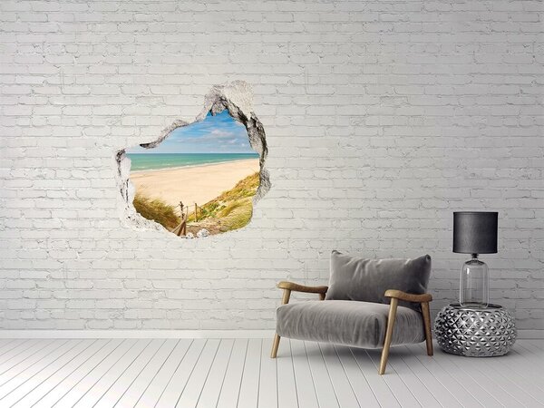 Nálepka fototapeta 3D výhled Mořské duny nd-p-68501535