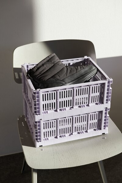 HAY DESIGN Úložný box Colour Crate Medium "Lavender" HAY