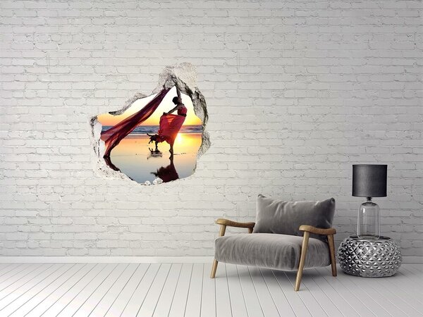 Fototapeta díra na zeď Tančící žena nd-p-68998963