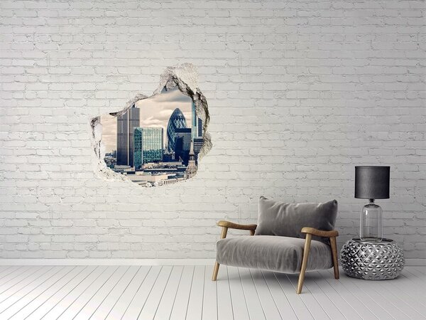 Fototapeta díra na zeď 3D Mrakodrapy nd-p-70461978