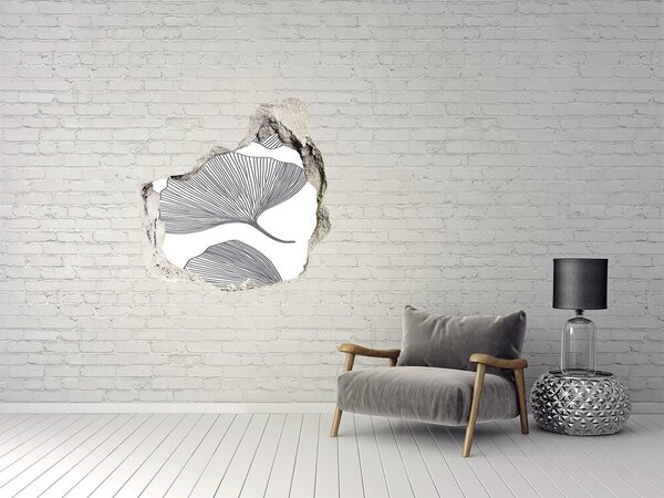 Nálepka 3D díra na zeď beton Jinan nd-p-70762265
