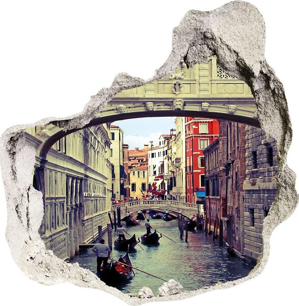 Fototapeta díra na zeď 3D Benátky Itálie nd-p-70942066