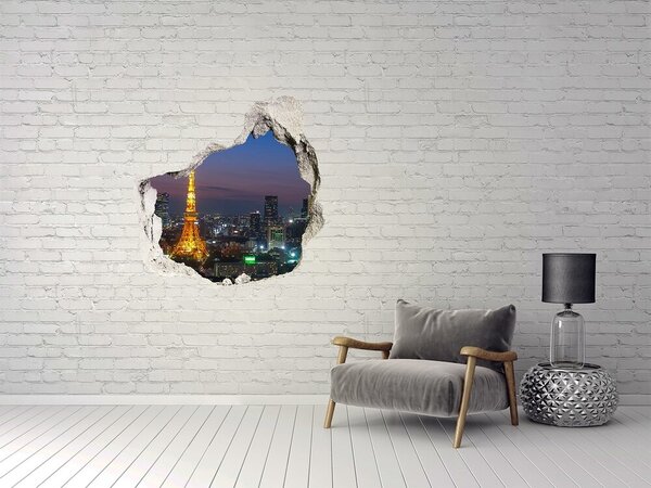 Fototapeta díra na zeď 3D Věž v Tokio nd-p-71822864
