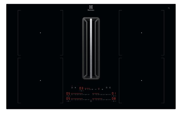 Electrolux Kombinace varné desky a odsavače 600 Bridge KCC84453CK