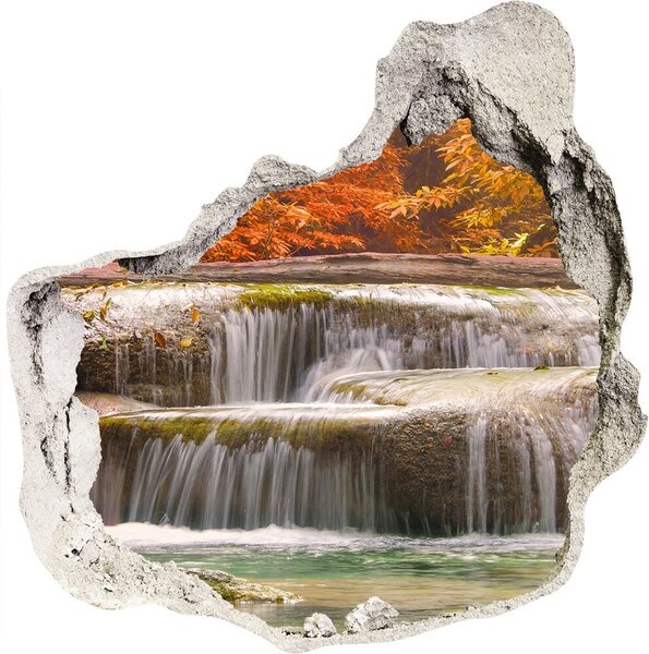 Nálepka fototapeta 3D Vodopád podzim nd-p-72393918