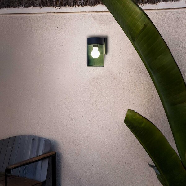 Faro Kila E27 nástěnné venkovní svítidlo IP65 Jantarová