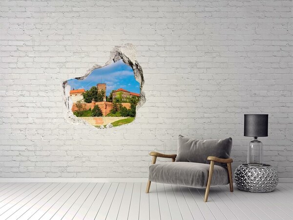 Fototapeta díra na zeď 3D Krakov Polsko nd-p-74616787