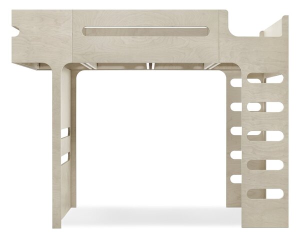Postel / palanda F Bunk Bed "Natural" RAFA kids