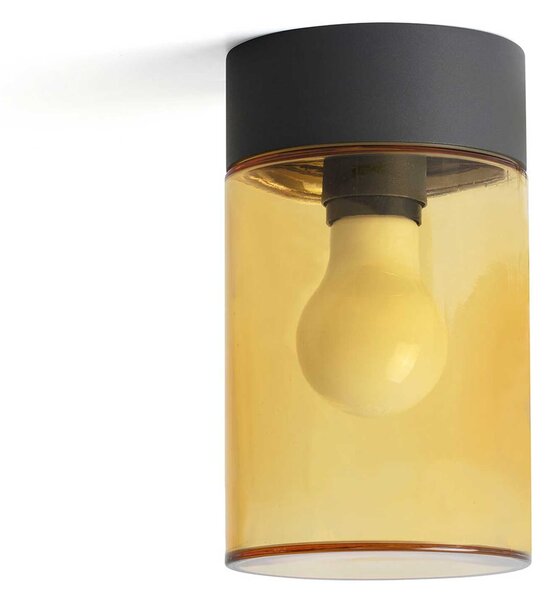 Faro Kila E27 přisazené venkovní svítidlo IP65 Jantarová