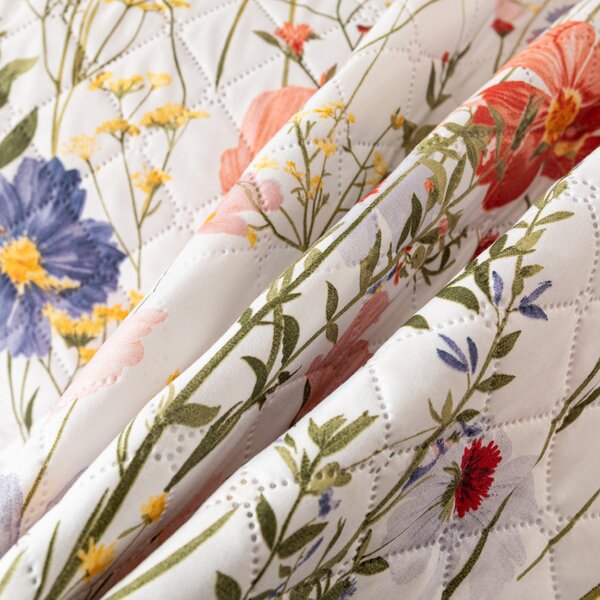 Přehoz na postel WILDFLOWERS, barevný Rozměr: 170 x 210 cm