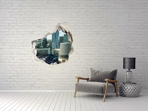 Fototapeta díra na zeď 3D Varšava Polsko nd-p-75849739