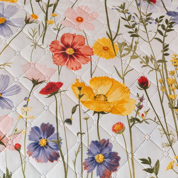 Přehoz na postel WILDFLOWERS, barevný Rozměr: 170 x 210 cm