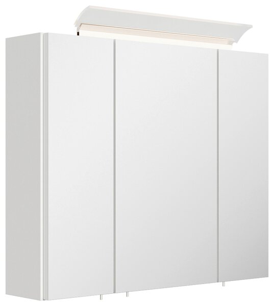 ZRCADLOVÁ SKŘÍŇKA, vysoce lesklá bílá, 75/62/17 cm MID.YOU - Koupelnové série, Online Only