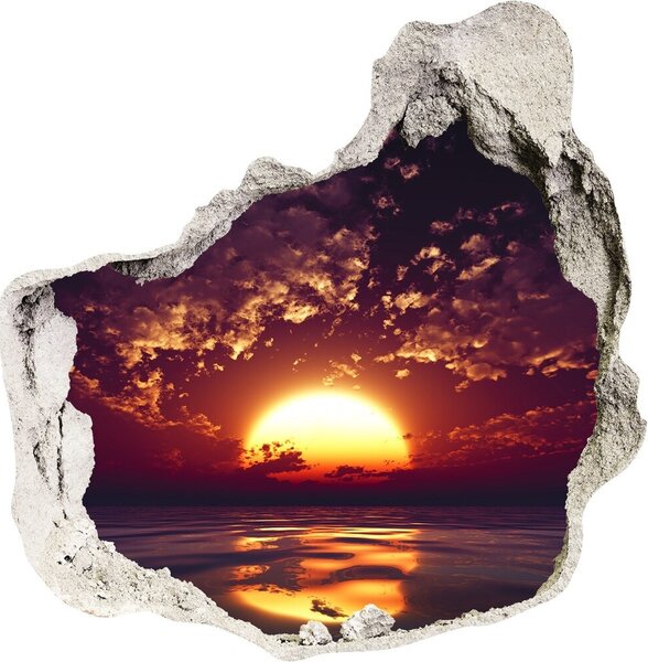 Nálepka fototapeta 3D výhled Západ slunce nd-p-75562875
