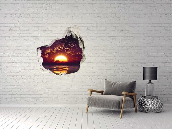 Nálepka fototapeta 3D výhled Západ slunce nd-p-75562875