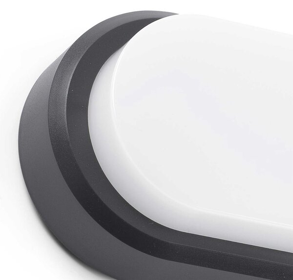 Faro Fred LED nástěnné venkovní svítidlo IP65 Šedá200mm