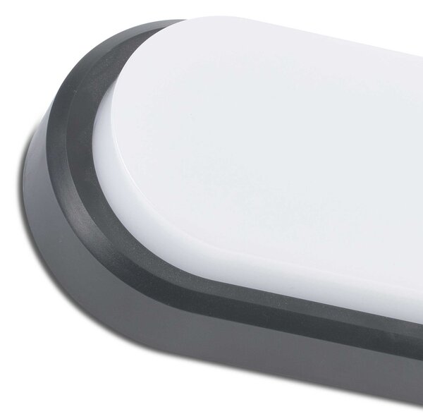 Faro Fred LED nástěnné venkovní svítidlo IP65 Šedá200mm