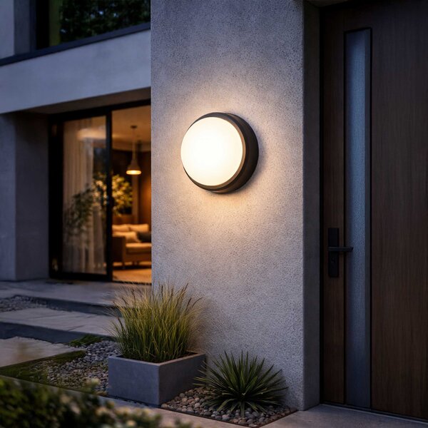 Faro Tom LED nástěnné venkovní svítidlo IP65 Šedá190mm