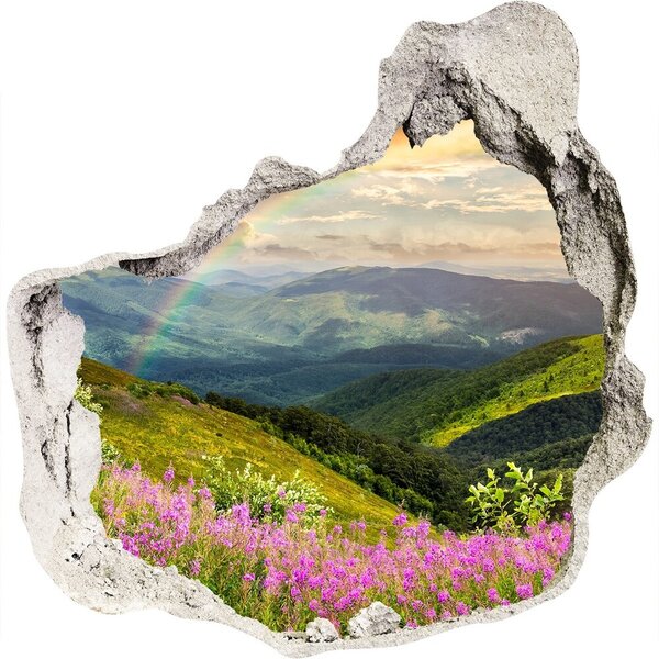 Nálepka fototapeta 3D výhled Horská krajina nd-p-76842367