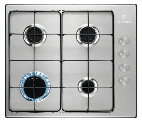 Electrolux Varná deska plynová Slim side control KGS6404SX