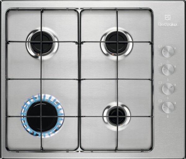 Electrolux Varná deska plynová Slim side control KGS6404SX
