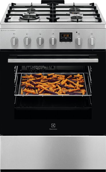 Electrolux Plynový sporák s parní funkcí SteamBake LKK664220X
