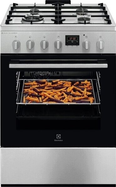 Electrolux Plynový sporák s parní funkcí SteamBake LKK664220X