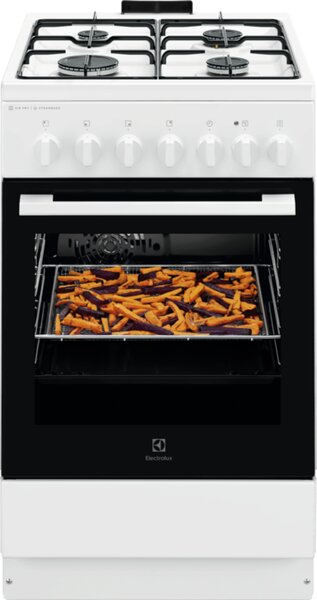 Electrolux Plynový sporák s parní funkcí SteamBake LKK560011W