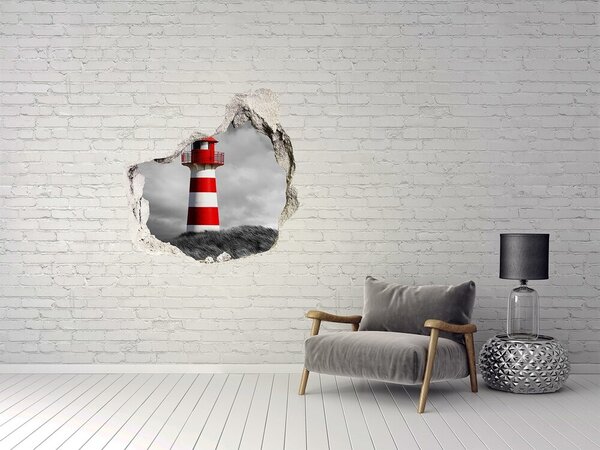 Fototapeta díra na zeď 3D Maják nd-p-79302489