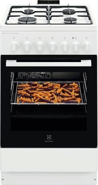 Electrolux Plynový sporák s parní funkcí SteamBake LKK560011W