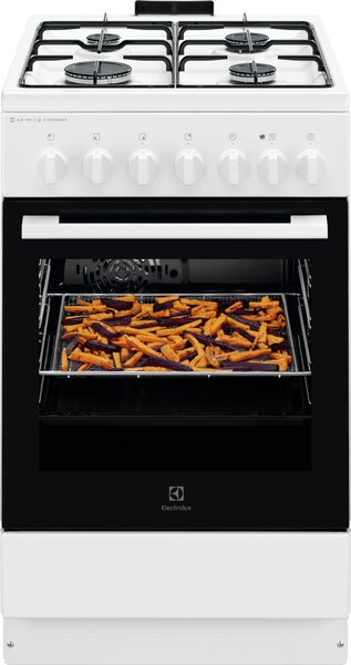 Electrolux Plynový sporák s parní funkcí SteamBake LKK560011W