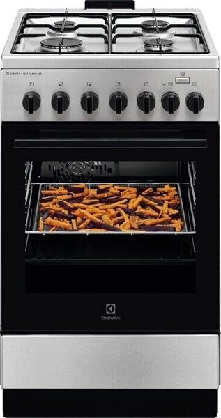Electrolux Plynový sporák s parní funkcí SteamBake AirFry LKK560010X