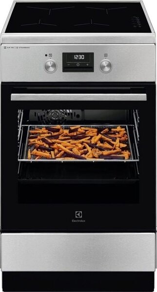 Electrolux Indukční sporák s parní funkcí SteamBake LKI564266X
