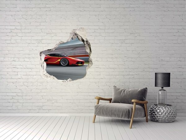 Foto fotografie díra na zeď Sportovní auto nd-p-80032462