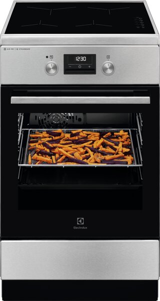 Electrolux Indukční sporák s parní funkcí SteamBake LKI564266X