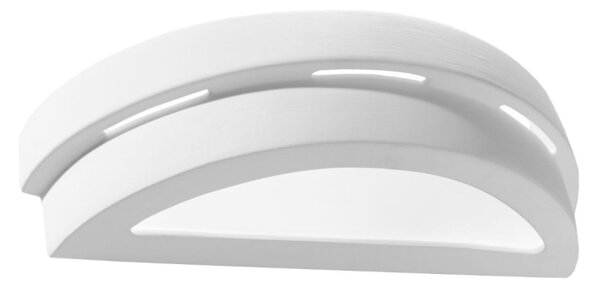 HELIOS Nástěnné keramické světlo, bílá SL.0002 - Sollux