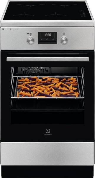 Electrolux Indukční sporák s parní funkcí SteamBake LKI564266X