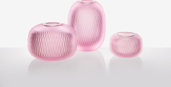 Váza Metamorphosis 20 cm "Pink" Rückl