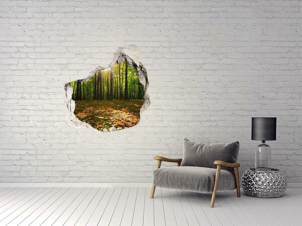Nálepka fototapeta 3D výhled beton Les nd-p-80221074
