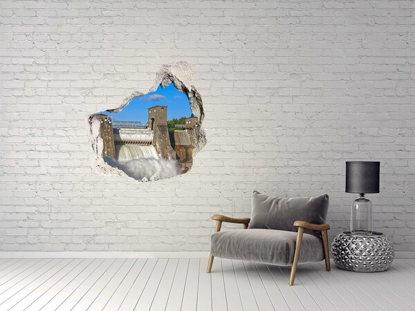 Fototapeta díra na zeď 3D Vodní nádrž nd-p-80782994