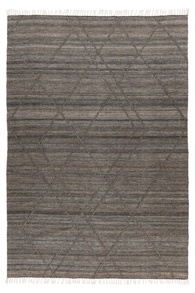 Obsession koberce Ručně tkaný kusový koberec My Dakar 365 anthracite – na ven i na doma Rozměry koberců: 80x150