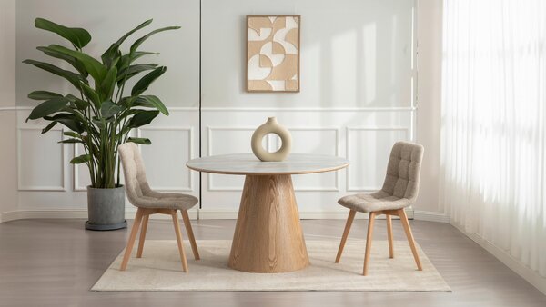 ŽIDLE, šedohnědá Carryhome - Jídelní židle, Online Only