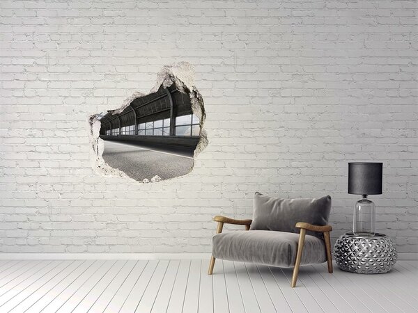 Fototapeta díra na zeď 3D Cesta v tunelu nd-p-81367469